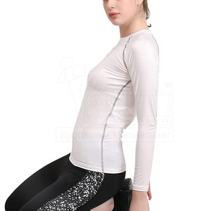 Diseño único Mejor calidad Mujeres Gimnasio Desgaste Camisetas Tallas grandes Mejor precio Mujeres Camiseta - Product Image 4