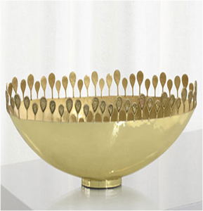 Impecable diseñador moderno hecho a mano latón caramelo servidor Mesa conejito tazón Pascua decoración declaración pieza ambiente estilo de vida - Product Image 5