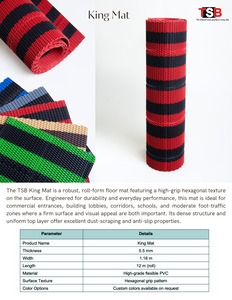 Vente en gros de rouleaux de tapis King en PVC imperméable et antidérapant pour la salle de sport, la piscine et l'extérieur, disponible pour le World Wide Web - Product Image 5