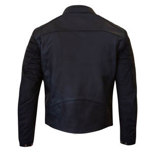 Chaqueta de Motociclista de Moda, Chaqueta de Cuero para Motociclismo de Carreras para Hombre, Chaqueta de Motociclismo de Carreras de Nuevo Estilo - Product Image 2