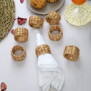 Top tendance dîner décor écologique à la main jacinthe d'eau porte-serviettes table à manger porte-serviettes pour restaurants - Product Image 2