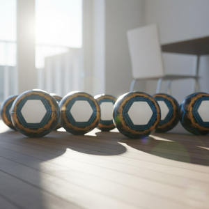 Portería de Fútbol de 8' X 5' y Red de Entrenamiento con Correas y Anclaje, Juego de Balón y Marco - Product Image 6