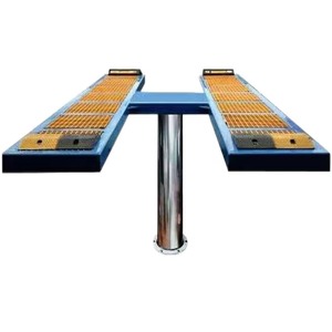 Pont élévateur de voiture portable de qualité supérieure à deux montants, atelier à domicile, verrouillage de sécurité manuel, conception peu encombrante, levage fluide, puissance hydraulique - Product Image 3