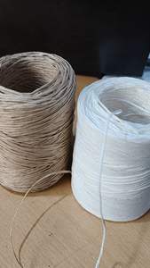 Cordes en papier raphia naturel et teint sur mesure de 1 mm idéales pour les projets d'art et d'artisanat adaptés à la revente - Product Image 3