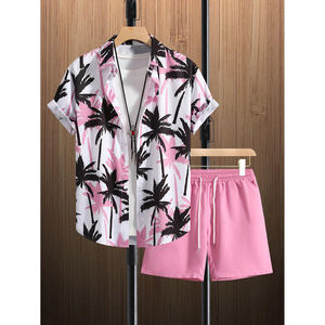 2024 conjuntos de hombres, camiseta de verano, conjunto de pantalones, ropa informal para hombres, camiseta, traje de moda, camiseta, chándales para hombres - Product Image 1