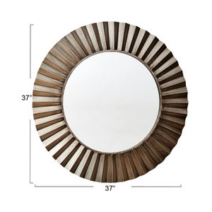 Espejo de pared decorativo Sunburst personalizado OEM decoración del hogar suministro a granel precio razonable - Product Image 5