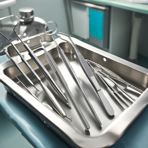 Kit de examen dental profesional Base de instrumentos quirúrgicos Sonda de espejo y pinzas para dentistas y uso doméstico personalizado - Product Image 2