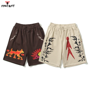 Nouveautés : Shorts de sport personnalisés pour hommes – Respirants, imperméables, séchage rapide, motif uni, style décontracté, pour le fitness et le sport - Product Image 2