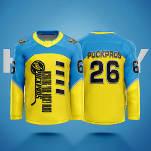 Uniforme de Hockey sobre Hielo Personalizado con Nombre y Número del Jugador, Ropa Deportiva Transpirable para Equipos - Product Image 2