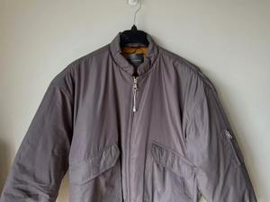 Chaqueta Bomber Acolchada Anthropologie, Color Gris Taupe, Corte Holgado, Nueva, Transpirable para Mujer, MS-LJ-0074 - Product Image 4