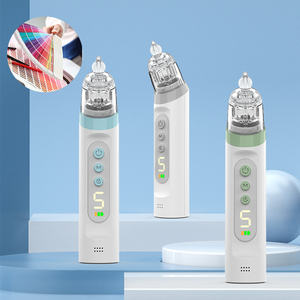Limpiador de nariz impermeable de nivel de succión ajustable, aspirador <span class=keywords><strong>nasal</strong></span> electrónico para bebé de silicona - Product Image 6