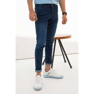 กางเกงยีนส์เดนิมปักลายสำหรับผู้ชาย พร้อมขายส่ง - ผู้ผลิตขายส่ง - Product Image 1