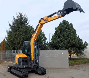 Mini-excavatrices sur chenilles compactes neuves ou d'occasion CX50X D, diesel, avec cabine et hydraulique auxiliaire à haut débit, à vendre - Product Image 5