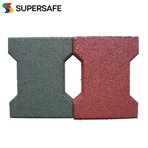 Proveedor de alta calidad de Malasia, venta al por mayor, pavimentadora de hueso en T para hueso de perro, goma de suelo de enclavamiento fácil, grosor de colores personalizable - Product Image 3