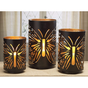 Candelabro de latón personalizado, elegante soporte de pilar para decoración navideña del hogar para cena con velas, tarros de velas de Metal - Product Image 4