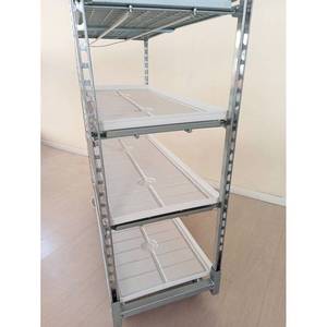 Chariot en treillis métallique pour serre agricole avec kit d'éclairage LED pour la germination et la greffage sans bacs à eau DC - Product Image 6