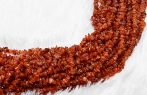 Natural Premium Quality Carnelian Irregular Shape Chip <b>Beads</b> for Jewelry Healing <b>Meditation</b> - Product Image 5