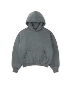 Sweat à capuche double personnalisé, épais, 480 g/m², 100 % coton molletonné, épaules tombantes, coupe classique, imprimé, écologique - Product Image 2