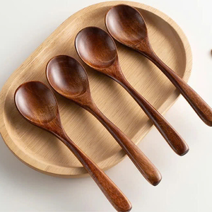 Classic Eco-Friendly Bamboo Coffee <b>Spoon</b> Scoop 1 Tablespoon <b>Measuring</b> <b>Spoons</b> for Coffee Beans Whole & Ground Beans Travel Use - Product Image 4