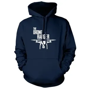 Sudadera con capucha unisex Drone Ranger para hombres y mujeres Diseño divertido con un Dron - Product Image 1