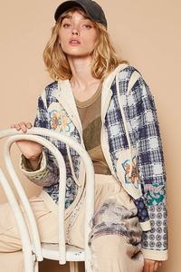 Chaqueta Bomber Casual de Algodón para Hombre, Transpirable, Estilo Hip Hop Urbano, con Bloques de Color y Parches, con Bolsillos - Product Image 5