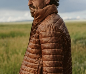 Gran oferta, chaqueta acolchada de poliéster para hombre, cuello alto transpirable a prueba de viento, cómoda y elegante ropa de invierno de calle alta - Product Image 4