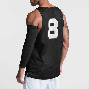 À la mode personnalisé votre marque Logo vêtements de sport basket-ball débardeur maille réversible Football gilets Gym entraînement débardeurs pour hommes - Product Image 2