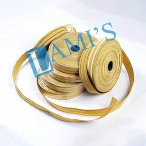 Venta al por mayor de encaje francés hecho a mano trenza y flecos OEM Ceremonial oro trenzado encaje textil artesanal - Product Image 3