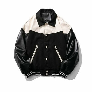 Chaqueta de Cuero para Motociclista de Diseño Nuevo Personalizada de Alta Calidad al por Mayor, Logotipo Frontal, Ecológica, Ligera, Estilo Urbano Vintage - Product Image 5