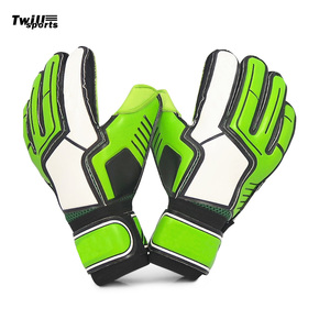 ถุงมือผู้รักษาประตูฟุตบอลสวมใส่ลื่นฟุตบอลผู้รักษาประตูถุงมือผู้รักษาประตูน้ํายางมืออาชีพป้องกันคู่ - Product Image 2
