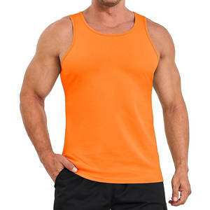 Nouveau design Tissu respirant à séchage rapide pour l'entraînement, débardeur uni pour homme à prix de gros - Product Image 6