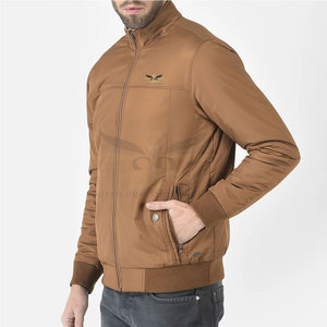 Solid Color Full Zipper Bomber <b>Jacket</b> Premium Quality <b>Light</b> Weight Bomber <b>Jacket</b> Pakistan Made Men's <b>Jackets</b> - Product Image 4