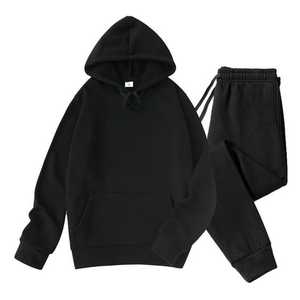 Chándal para hombre, conjunto de 2 piezas, chándales deportivos, sudaderas con capucha de manga larga, sudadera y pantalones de chándal, traje de otoño e invierno - Product Image 6