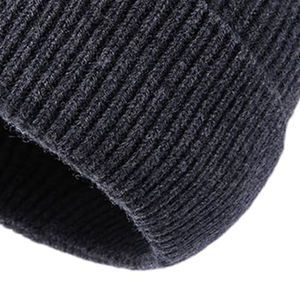 Unisex High Quality <b>Winter</b> Beanie <b>Cap</b> 100% Cotton Solid Color Customized Design Fashion For Unisex Outdoor Beanie <b>Cap</b> - Product Image 2