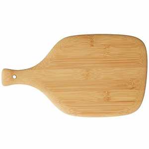 Planche à découper en bois d'acacia écologique artisanale avec un design moderne, logo personnalisable, finition naturelle pour une utilisation en cuisine - Product Image 3