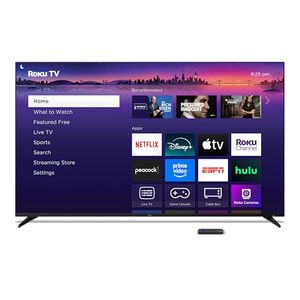 75-Inch Mini-LED Smart Television Ultra HD Flat Screen with 120Hz Refresh Rate QLED <b>Backlight</b> WebOS System - Product Image 1