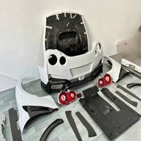 Nouveau kit carrosserie complet en fibre de carbone véritable style Varis19 MY pour GTR R35, pare-chocs avant/arrière, jupes latérales, pièces d'amélioration aérodynamique
