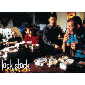 Postcard Lock Stock & Two Smoking Barrels Anime <b>Poster</b> with Intriguing Title and Eye-catching Design - Product Image 1