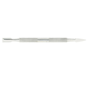 Empujador de cutículas de acero inoxidable, herramienta de manicura para el cuidado profesional de uñas y aplicaciones en salones. - Product Image 2