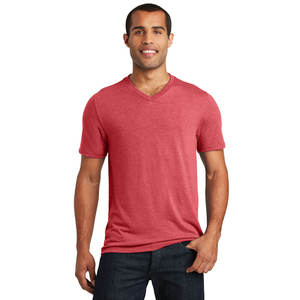 Premium <b>V</b>-Neck Men T-Shirt <b>Fitted</b> Soft Breathable T Shirt for Man - Product Image 4
