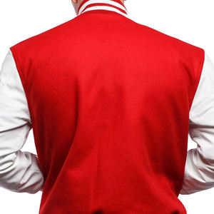 Chaqueta Bomber de Diseño Personalizado de Alta Calidad para Hombre, Mangas con Bordado Chenille, Chaqueta Universitaria de Béisbol para Hombre - Product Image 5