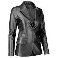 Veste Blazer en Cuir Véritable Respirante, Coupe-Vent et Écologique pour Homme – Style Décontracté et Professionnel, Personnalisable, OEM