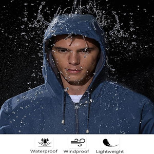 Mode décontracté coupe-vent veste manteau automne hiver nouveau vêtements d'extérieur chauds coupe-vent veste hommes vestes avec fermetures à glissière - Product Image 2