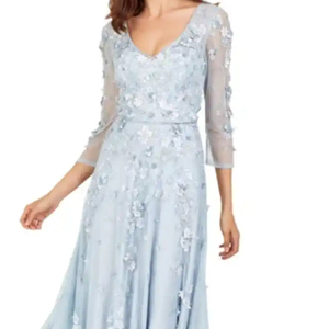 Motif géométrique élégant paillettes perles broderie Lycra étage longueur sans manches col en V Cocktail robe de soirée Tulle ODM - Product Image 1