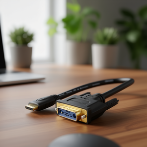 สายเคเบิล Dvi เป็น HDMI 1.5 ม. อะแดปเตอร์ตัวผู้ต่อตัวผู้สำหรับการเชื่อมต่อเสียงและวิดีโอ - Product Image 3
