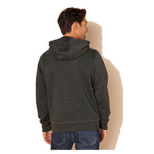 Meilleure vente hiver sweat à capuche streetwear vintage en coton avec poche broderie personnalisée haute qualité polaire technique unisexe - Product Image 2