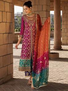 Conjuntos de Salwar Kameez de Seda y Viscosa de Diseño Pakistaní de Primera Calidad, los Más Vendidos, Cómodos y a la Moda del Sur de Asia - Product Image 2