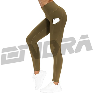 Pantalones Capri de Yoga de Cintura Alta para Mujer con Bolsillos, Elásticos, Moldeadores, para Entrenamiento, Fitness, Ropa Deportiva, Estilo ProFlex, Cómodos - Product Image 1