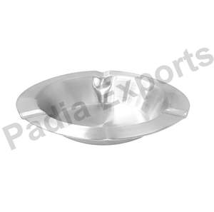 Cendrier portable élégant et durable en acier inoxydable pour la maison, le restaurant, taille et forme personnalisées, design classique, vente chaude pour fumeurs - Product Image 1