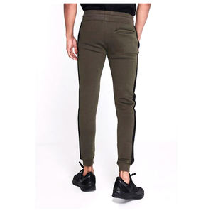 Ropa de correr de alta calidad para hombre, pantalones cónicos bordados para correr, Color sólido, para Fitness - Product Image 3